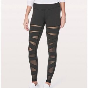 Lululemon Wunder Under HR Tight
Tech Mesh Panel Leggings